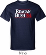 Reagan Bush 1984 Mens Tall Shirt