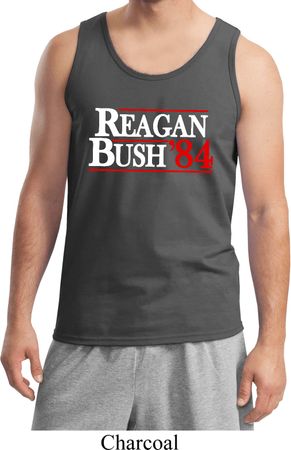 Reagan Bush 1984 Mens Tank Top