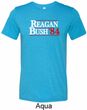 Reagan Bush 1984 Mens Tri Blend Crewneck Shirt