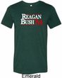 Reagan Bush 1984 Mens Tri Blend Crewneck Shirt