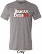 Reagan Bush 1984 Mens Tri Blend Crewneck Shirt