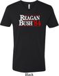 Reagan Bush 1984 Mens V-Neck Shirt
