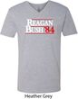 Reagan Bush 1984 Mens V-Neck Shirt