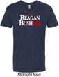 Reagan Bush 1984 Mens V-Neck Shirt