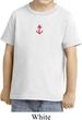 Red Anchor Patch Middle Print Toddler Shirt