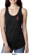 Red Anchor Patch Pocket Print Ladies Ideal Tank Top