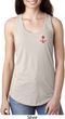 Red Anchor Patch Pocket Print Ladies Ideal Tank Top