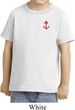 Red Anchor Patch Pocket Print Toddler Shirt