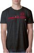 Red Dodge Ram Silhouette Burnout T-shirt