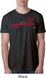 Red Dodge Ram Silhouette Burnout T-shirt