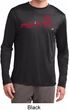 Red Dodge Ram Silhouette Dry Wicking Long Sleeve