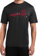Red Dodge Ram Silhouette Dry Wicking T-shirt