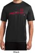 Red Dodge Ram Silhouette Dry Wicking T-shirt