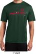Red Dodge Ram Silhouette Dry Wicking T-shirt