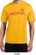 Red Dodge Ram Silhouette Dry Wicking T-shirt