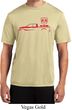 Red Dodge Ram Silhouette Dry Wicking T-shirt