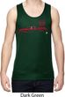 Red Dodge Ram Silhouette Dry Wicking Tank Top