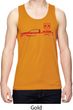 Red Dodge Ram Silhouette Dry Wicking Tank Top