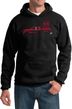 Red Dodge Ram Silhouette Hoodie