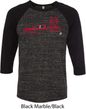 Red Dodge Ram Silhouette Raglan Shirt