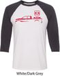 Red Dodge Ram Silhouette Raglan Shirt