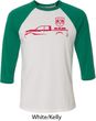 Red Dodge Ram Silhouette Raglan Shirt