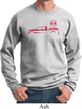 Red Dodge Ram Silhouette Sweatshirt