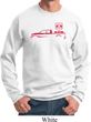 Red Dodge Ram Silhouette Sweatshirt