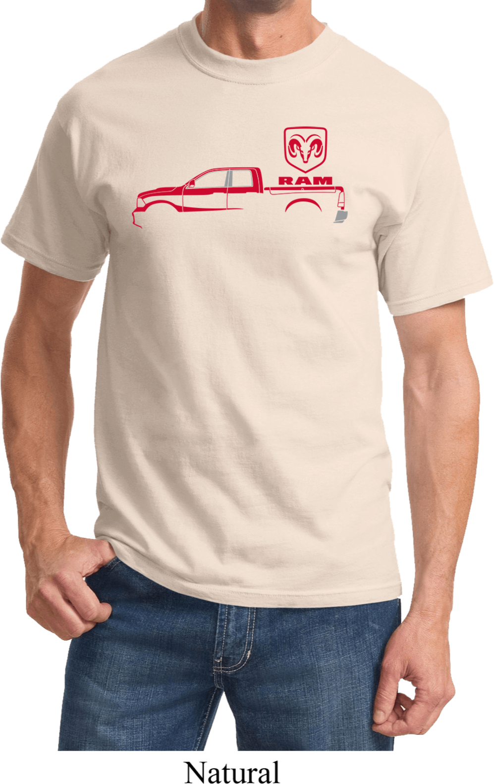 Canottiera Uomo Gildan – Maglietta Muscolare Senza Maniche, Nera, Con Grafica Dodge Ram Hemi - Foto 4