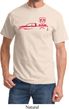 Red Dodge Ram Silhouette T-shirt
