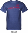 Red Dodge Ram Silhouette Tall T-shirt