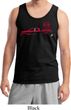 Red Dodge Ram Silhouette Tank Top