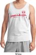 Red Dodge Ram Silhouette Tank Top