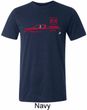 Red Dodge Ram Silhouette Tri Blend Tee