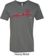 Red Dodge Ram Silhouette V-neck