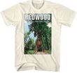Redwood National and State Parks Adult T-shirt - Off White
