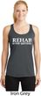 Rehab Is For Quitters Ladies Dry Wicking Racerback Tank Top