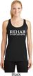 Rehab Is For Quitters Ladies Dry Wicking Racerback Tank Top