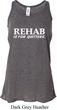 Rehab Is For Quitters Ladies Flowy Racerback Tanktop