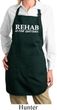 Rehab Is For Quitters Ladies Full Length Apron with Pockets