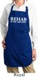 Rehab Is For Quitters Ladies Full Length Apron with Pockets