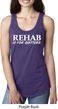 Rehab Is For Quitters Ladies Ideal Tank Top