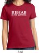 Rehab Is For Quitters Ladies Shirt