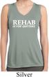 Rehab Is For Quitters Ladies Sleeveless Moisture Wicking Shirt