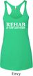Rehab Is For Quitters Ladies Tri Blend Racerback Tank Top