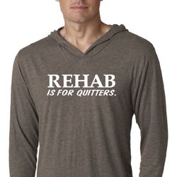 Rehab Is For Quitters Lightweight Hoodie Shirt
