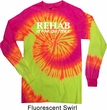 Rehab Is For Quitters Long Sleeve Tie Dye Shirt
