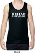 Rehab Is For Quitters Mens Moisture Wicking Tanktop