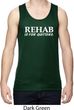 Rehab Is For Quitters Mens Moisture Wicking Tanktop