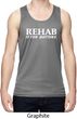 Rehab Is For Quitters Mens Moisture Wicking Tanktop
